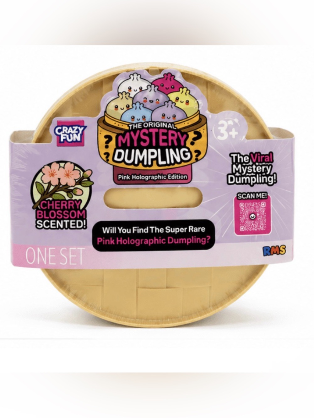 Mystery Dumpling - Pink Holographic Edition, Cherry Blossom Scented